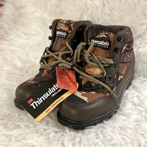 Camp Deer Stags Boy's Waterproof Hunting / Hiking Boots FREE SHIPPING!